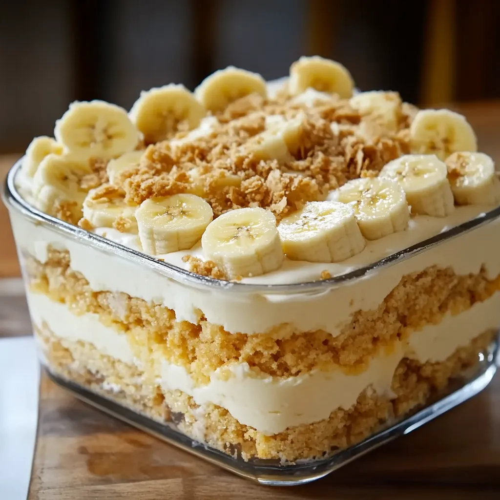 banana lush dessert