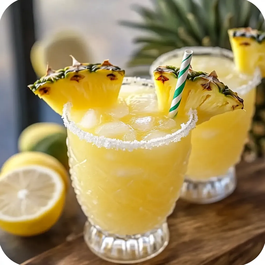 Pineapple Lemon Drop Martini
