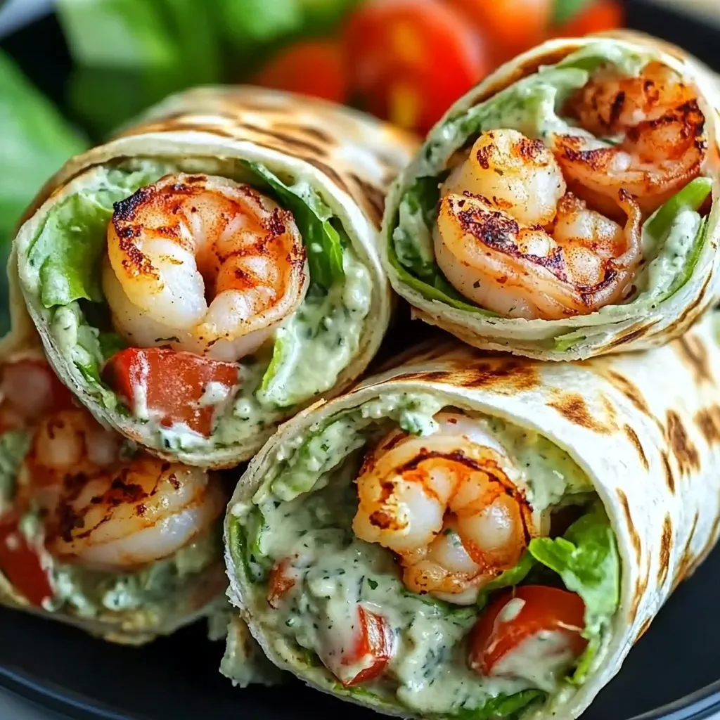Grilled Shrimp Wrap