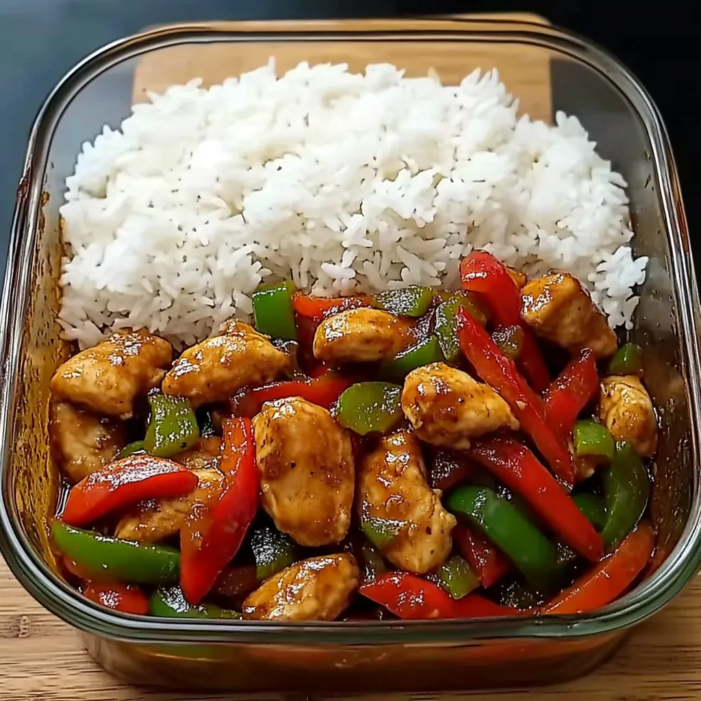 Garlic chicken stir-fry