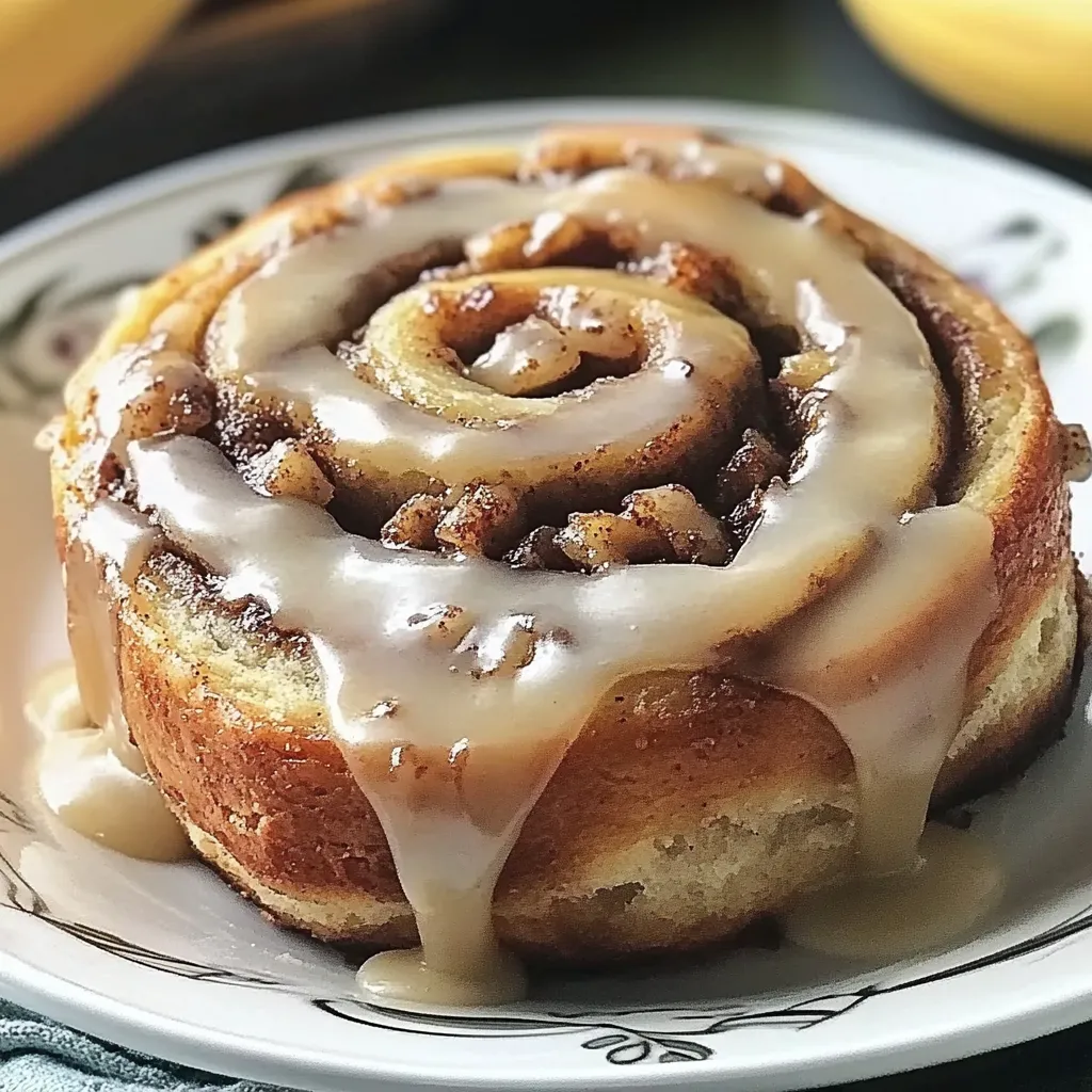 Banana Bread Cinnamon Rolls