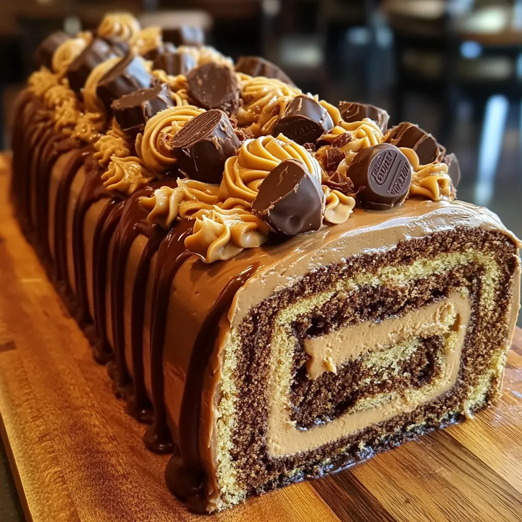 Reese’s roll cake