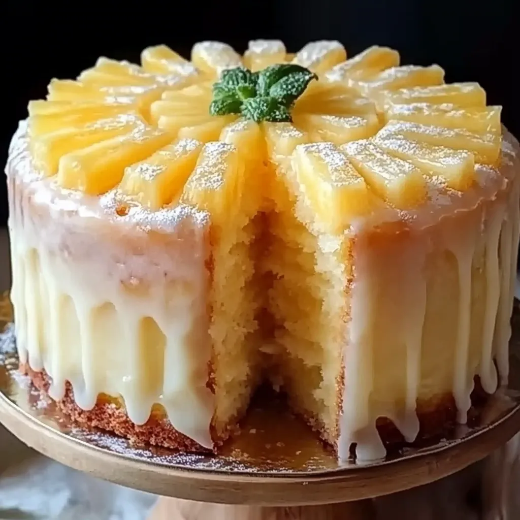 Pineapple Juice Cake
