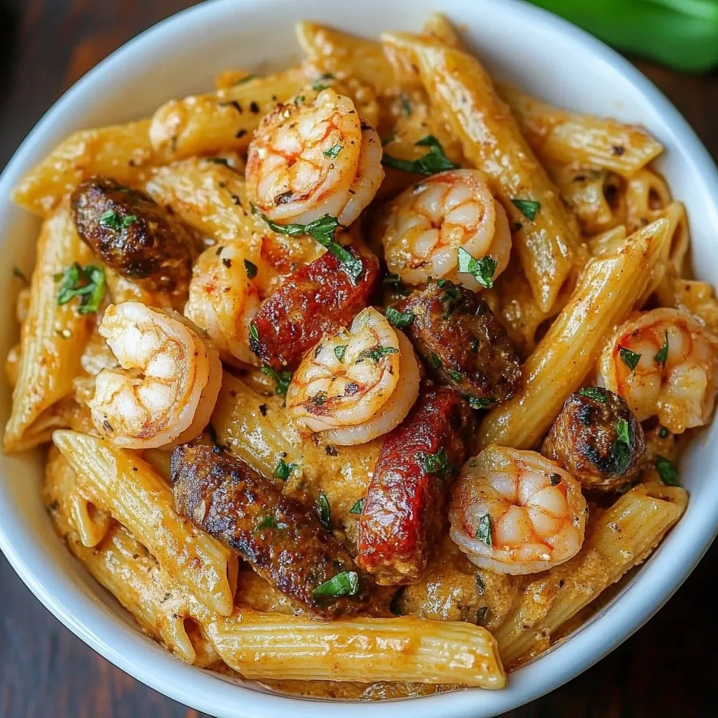Cajun shrimp pasta