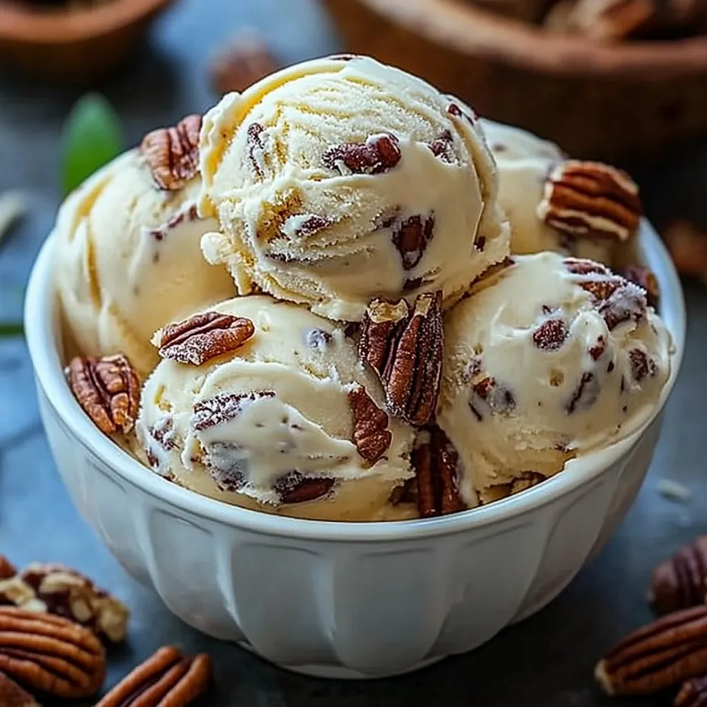 butter pecan ice cream recipe