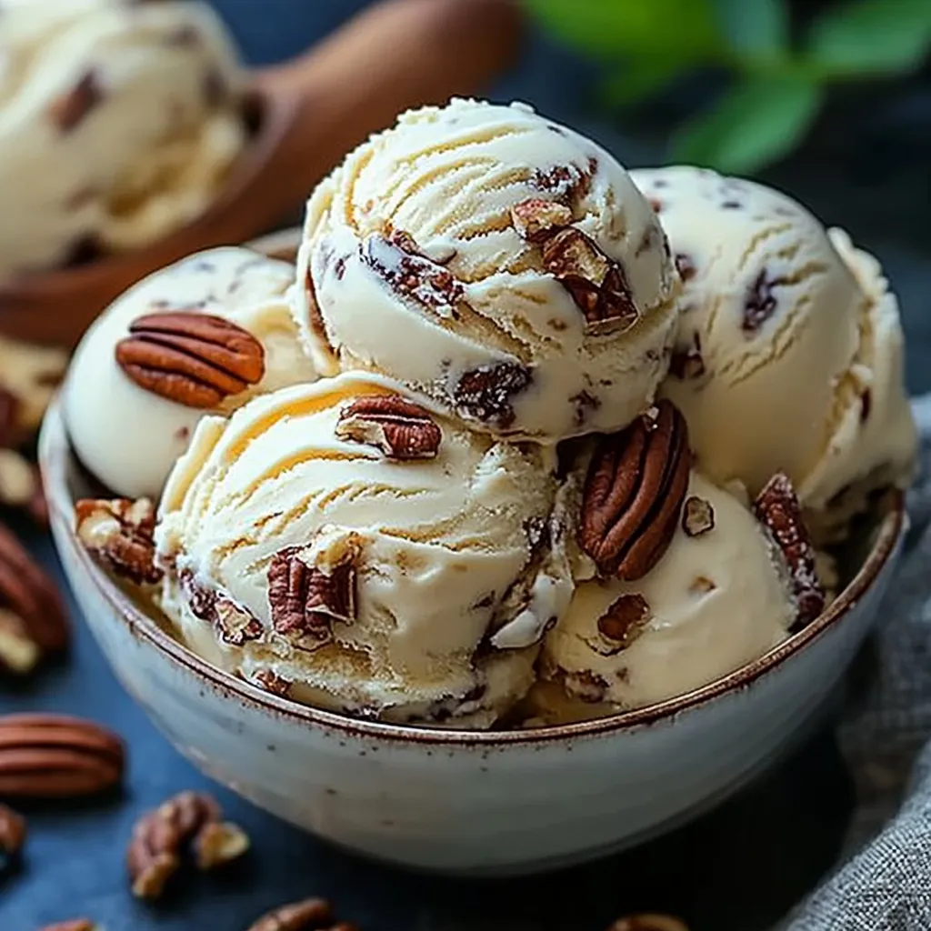 how to make butter pecan ice cream