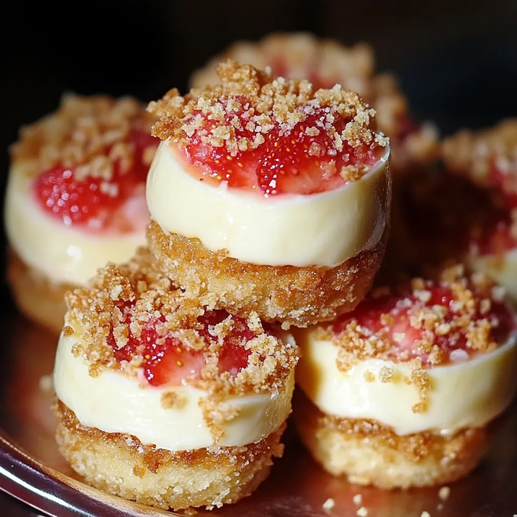Mini cheesecake bites