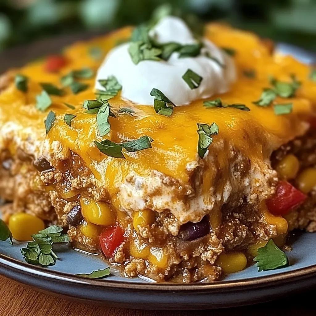 Beef tortilla casserole