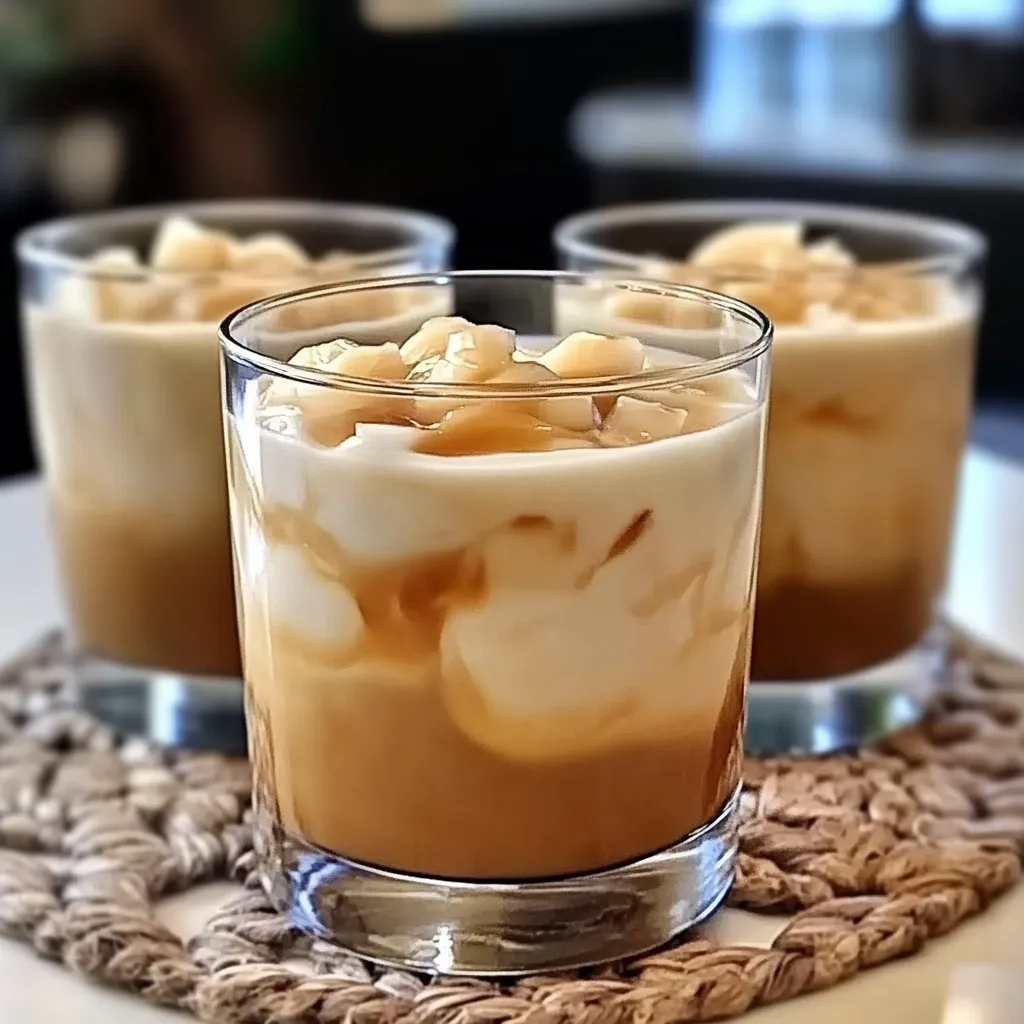 Salted Caramel White Russian – Creamy Non-Alcoholic Mocktail Recipe