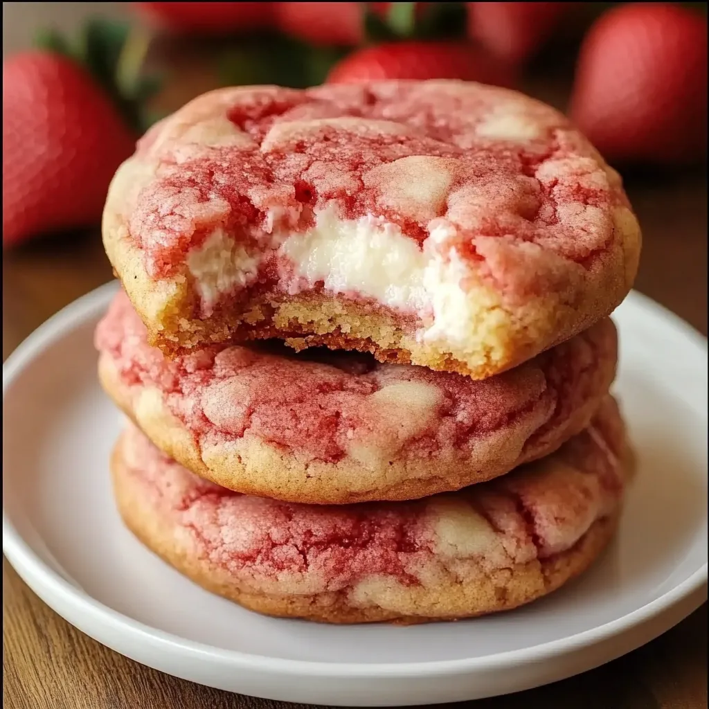 Cheesecake filled cookies