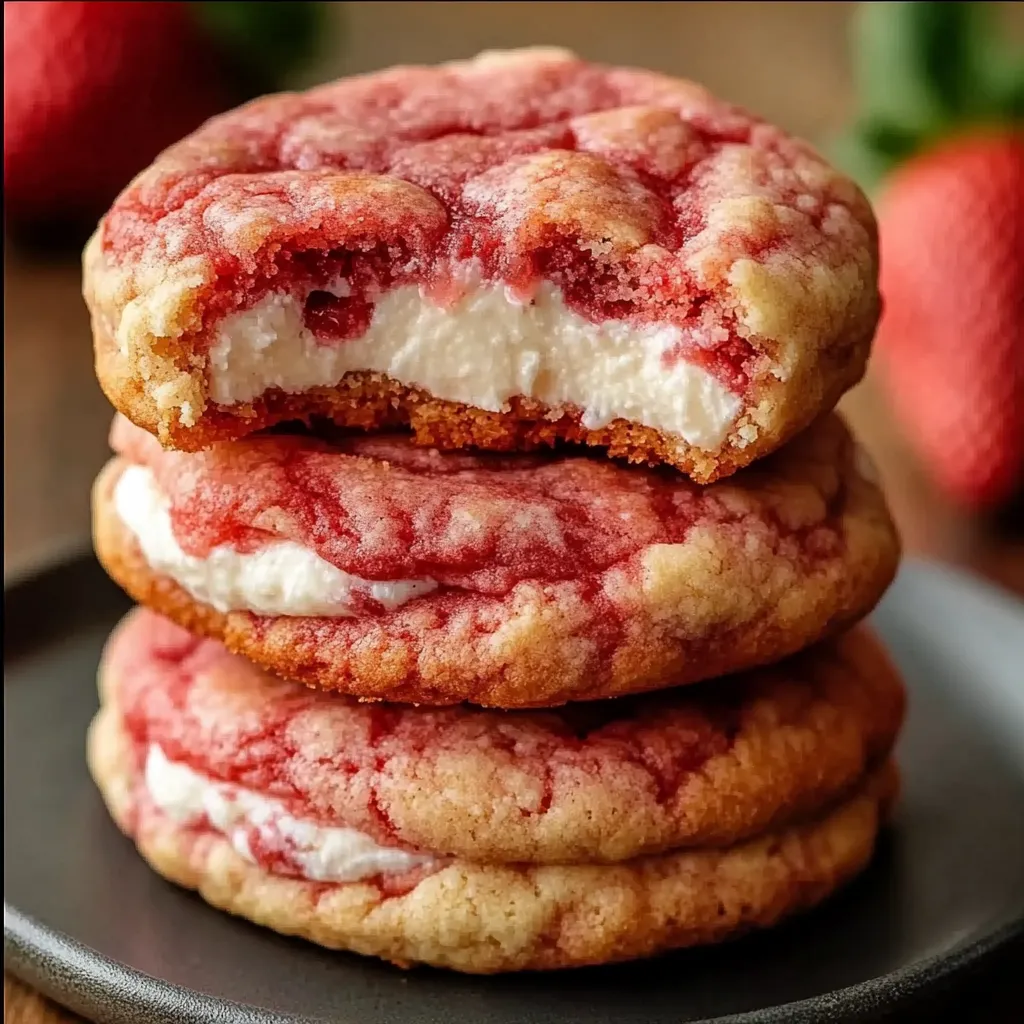 Strawberry Cheesecake Cookie