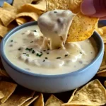 Mexican Restaurant Style White Cheese Dip