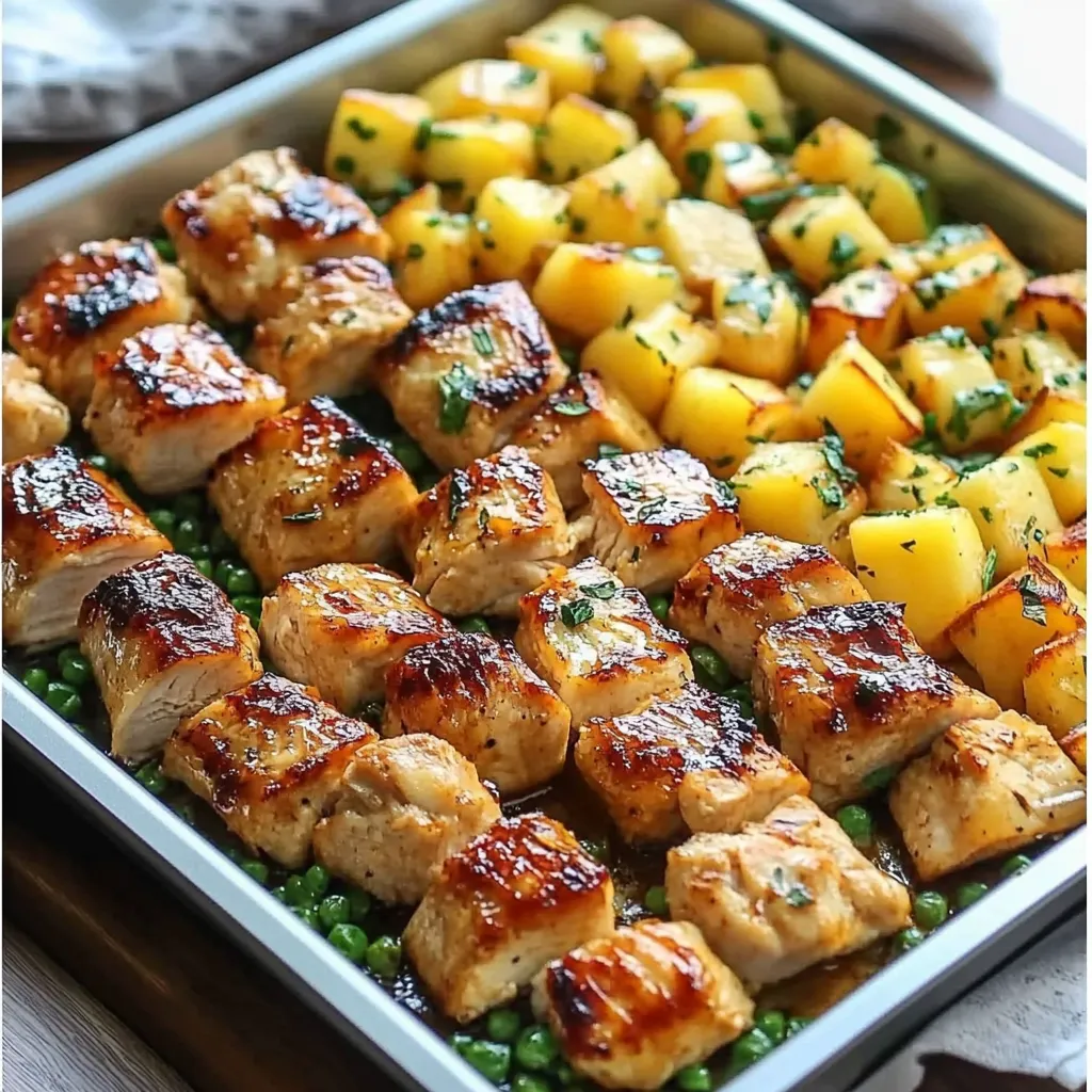 One-pan Hawaiian chicken