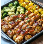 Hawaiian Chicken Sheet Pan