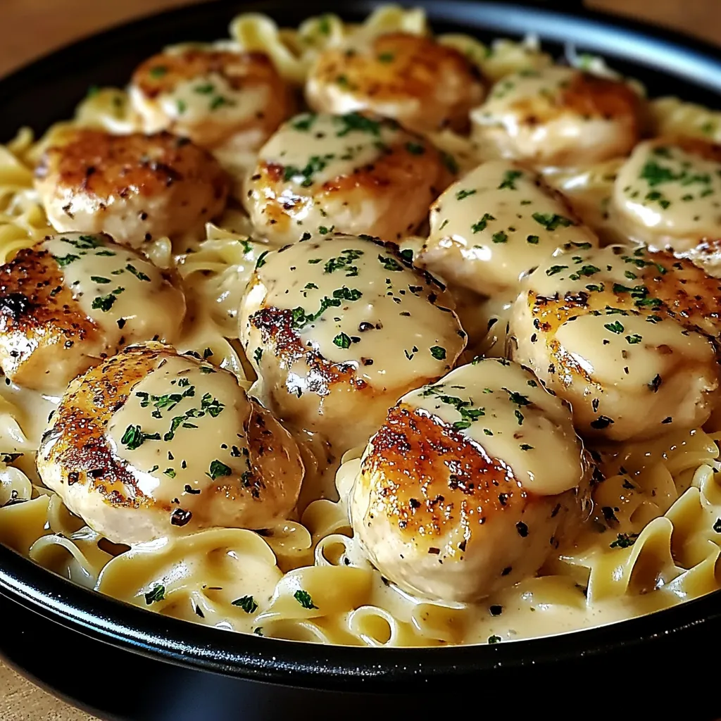 One-Pan Chicken with Buttered Noodles