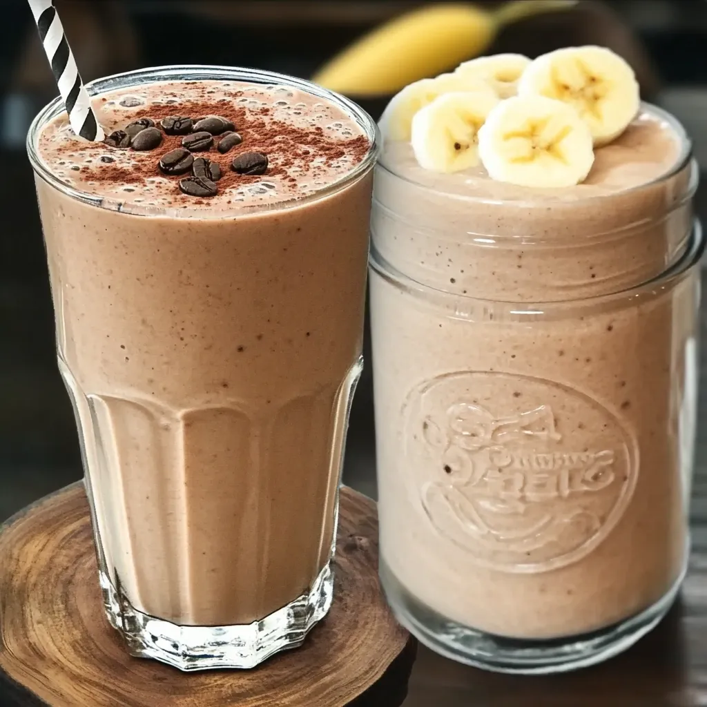 coffee smoothie with banana