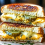 pickle cheese sandwich