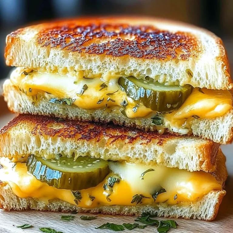 pickle cheese sandwich