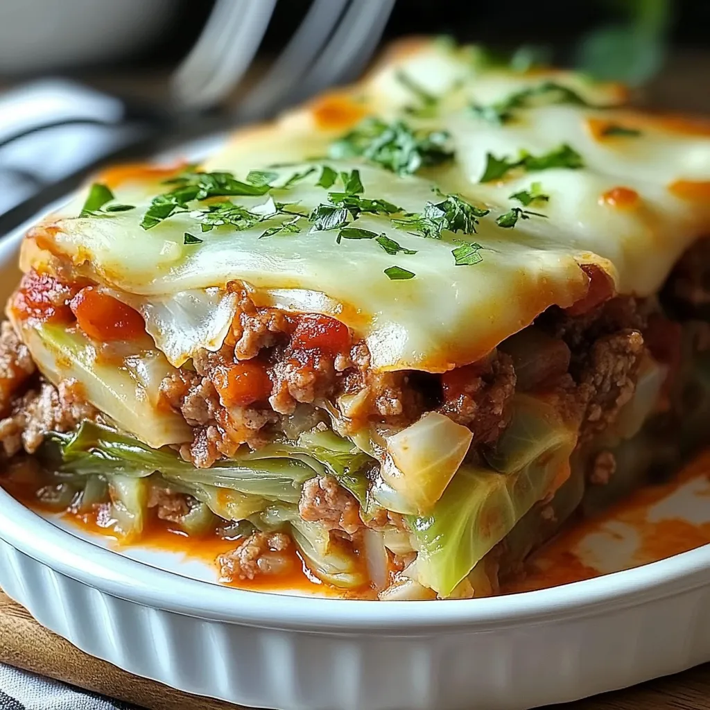cabbage and beef casserole