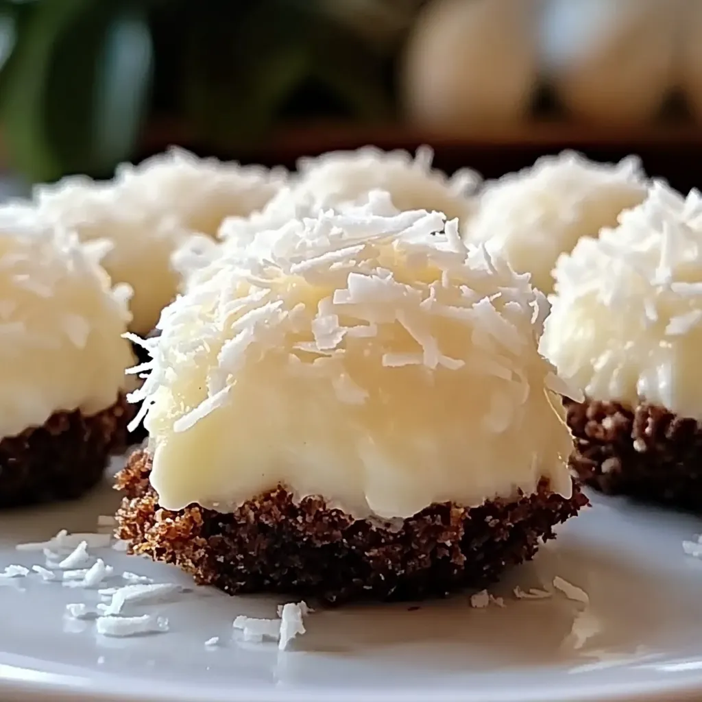 Coconut dessert balls
