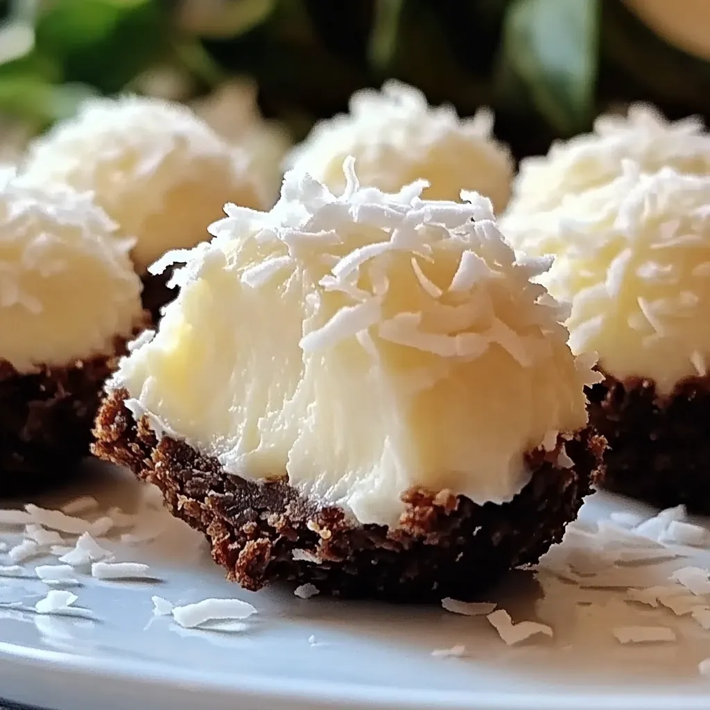 No-Bake Coconut Cream Balls