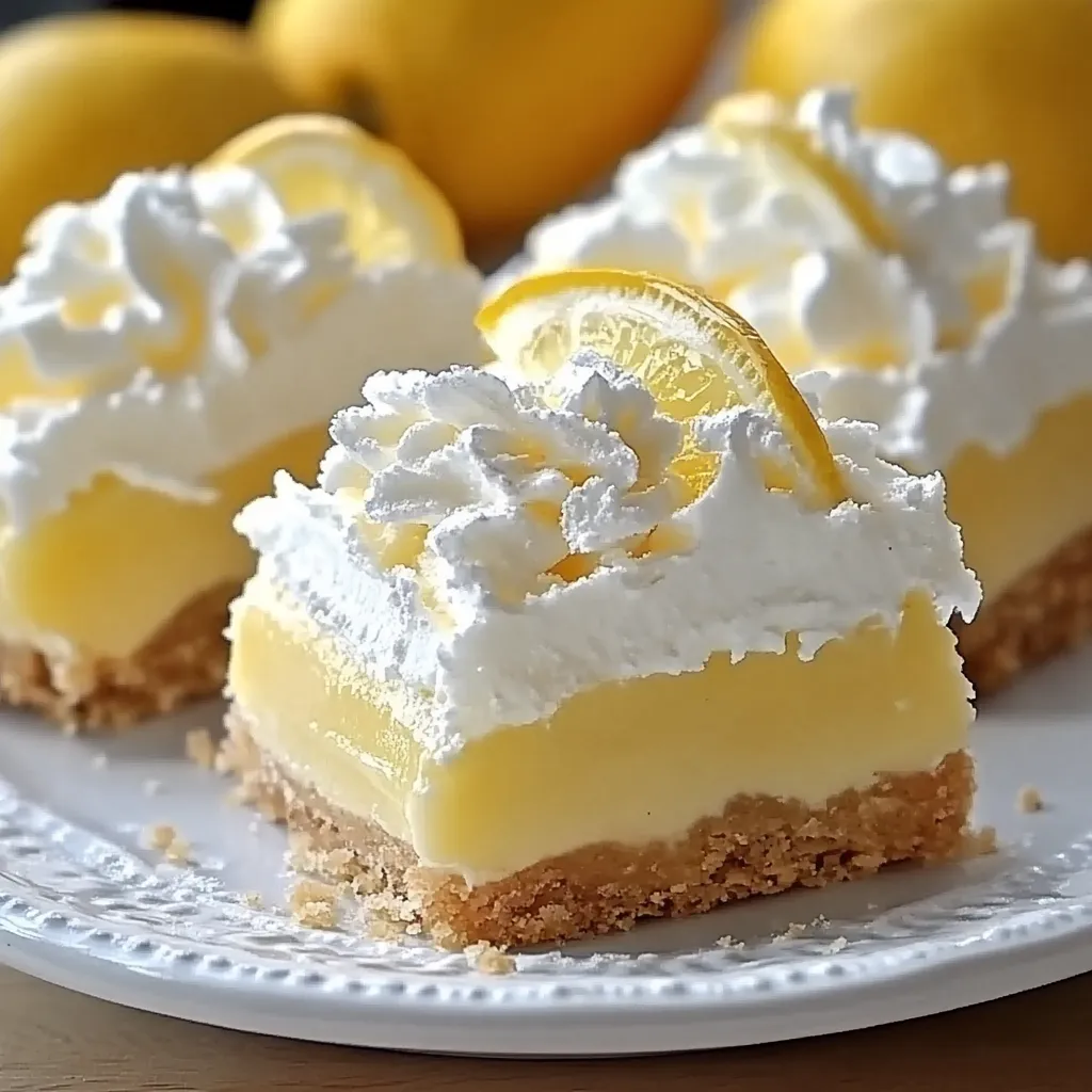 lemon pie squares
