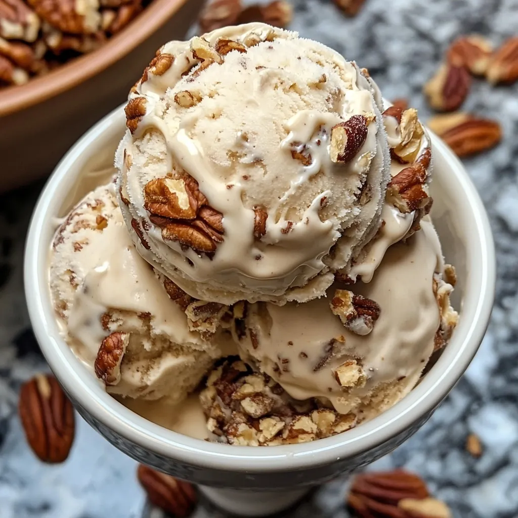 Homemade Butter Pecan Ice Cream: A Creamy Southern Classic