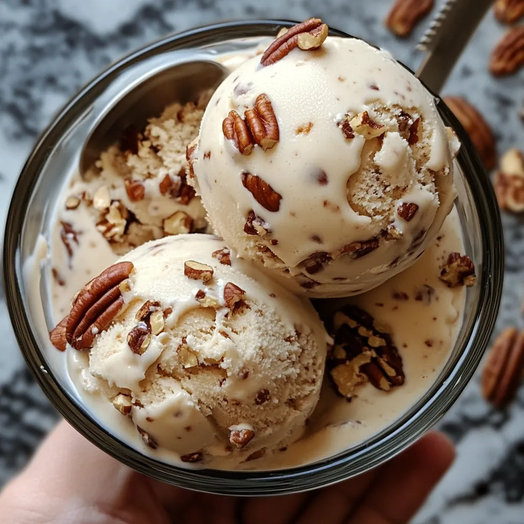 Homemade Butter Pecan Ice Cream: A Creamy Southern Classic