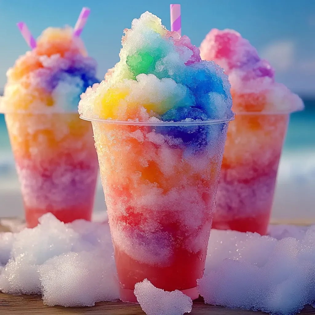homemade snowcones