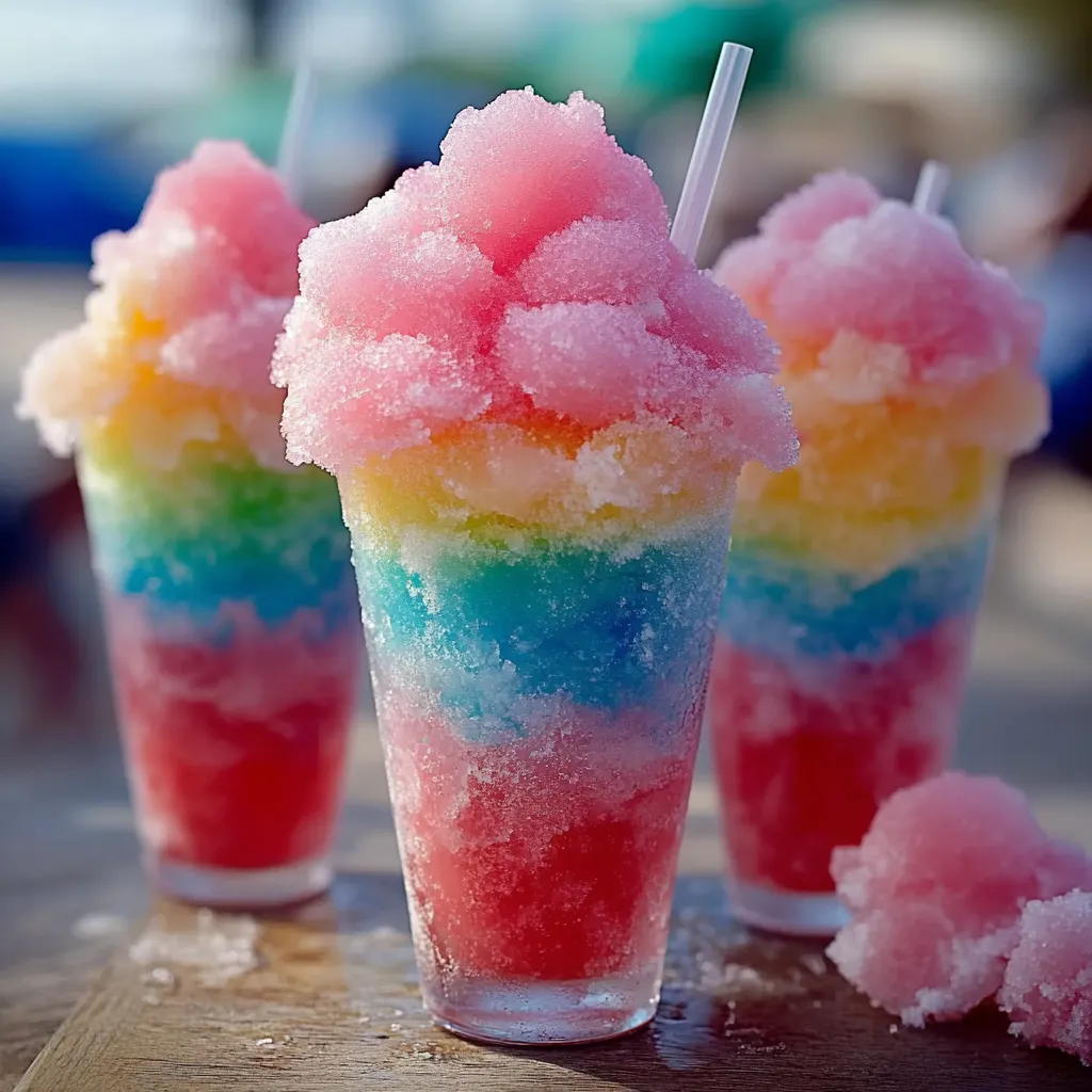 DIY snowcone treat