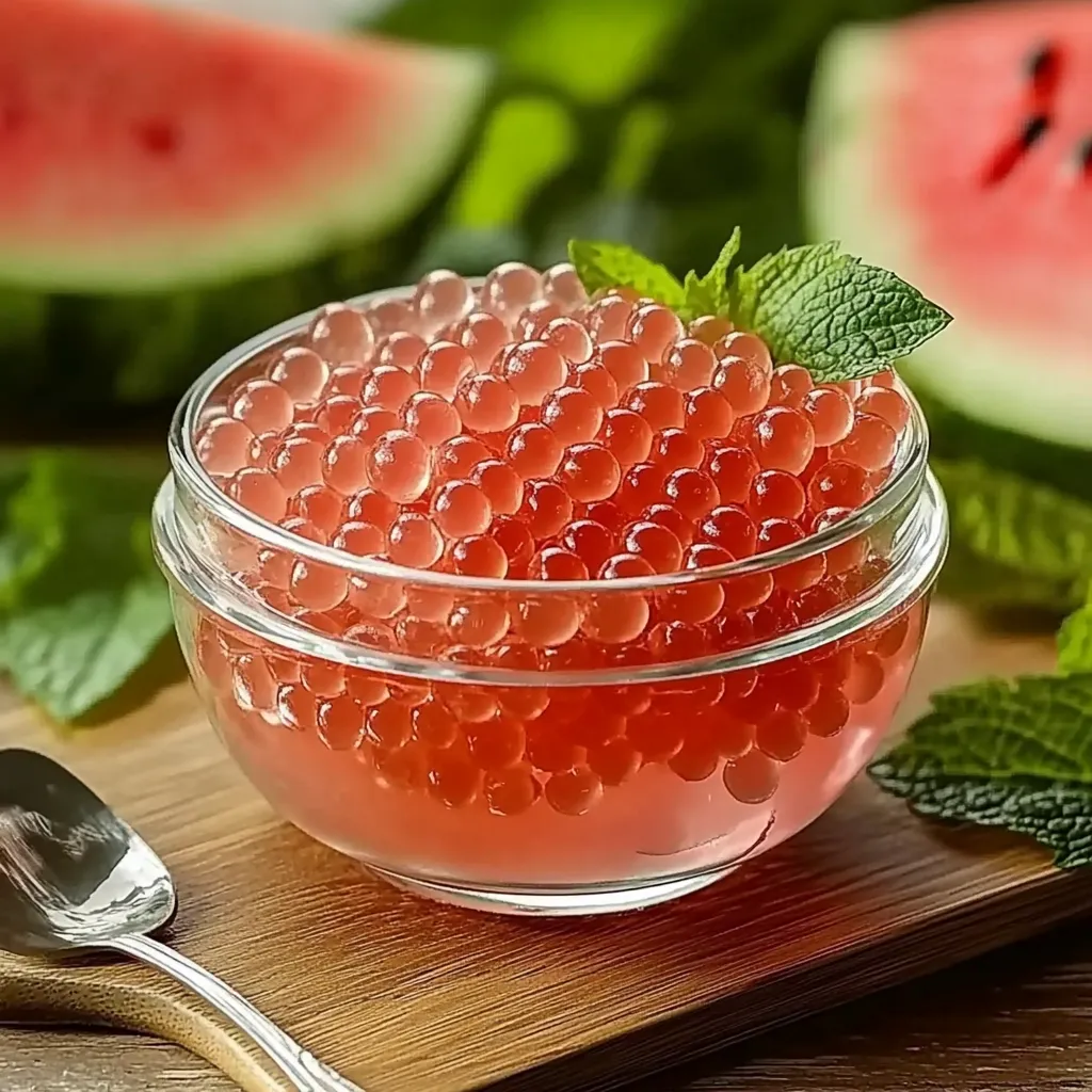 Homemade boba pearls