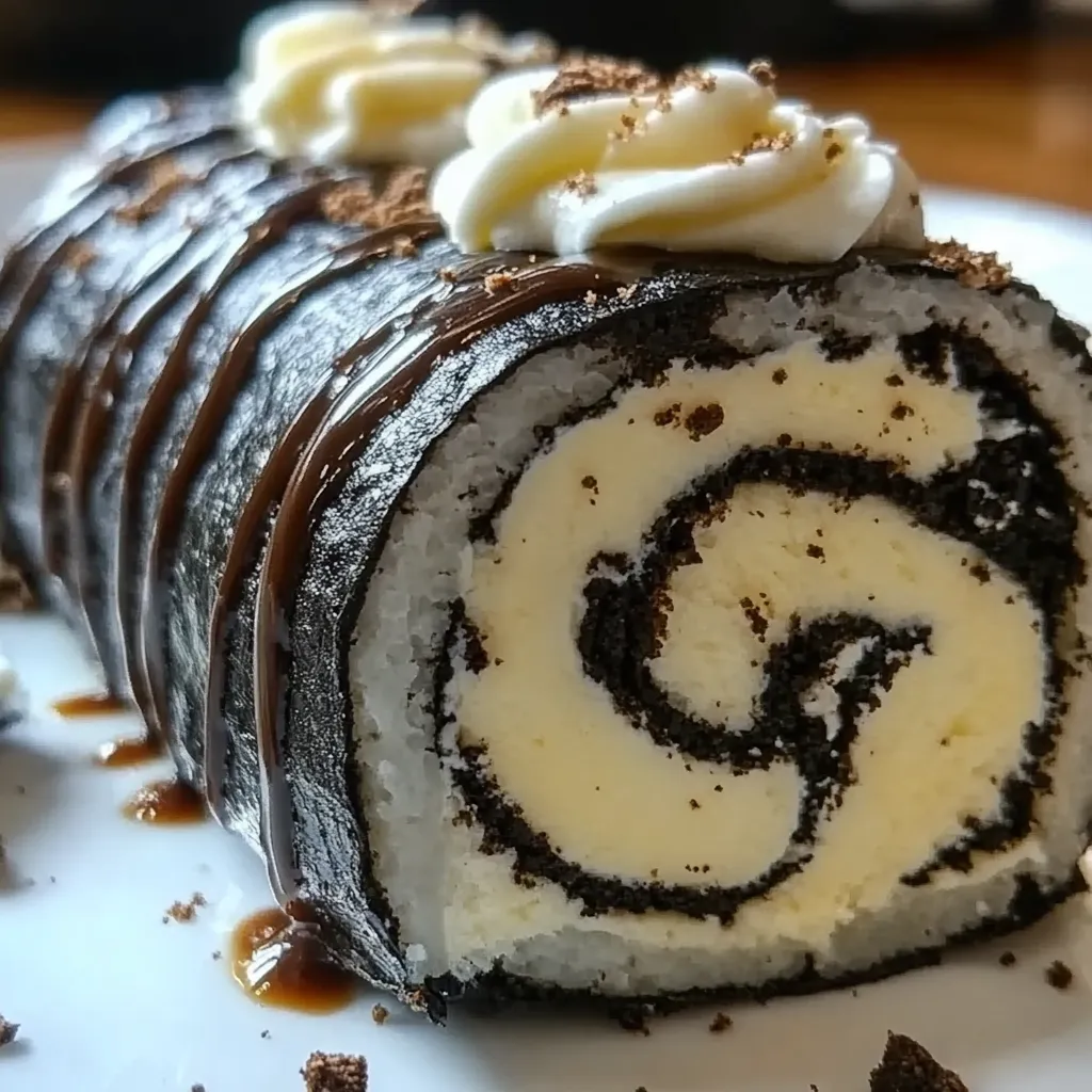Oreo cake roll