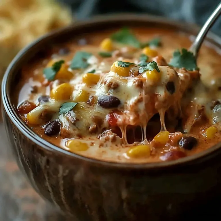 Cheesy Enchilada Chili