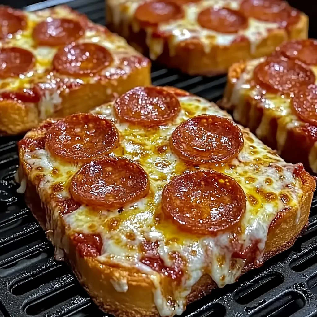 Texas Toast Pizza in the Air Fryer