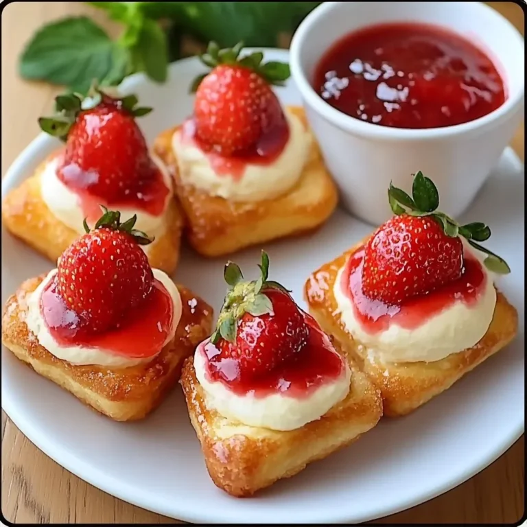 Cheesecake wontons