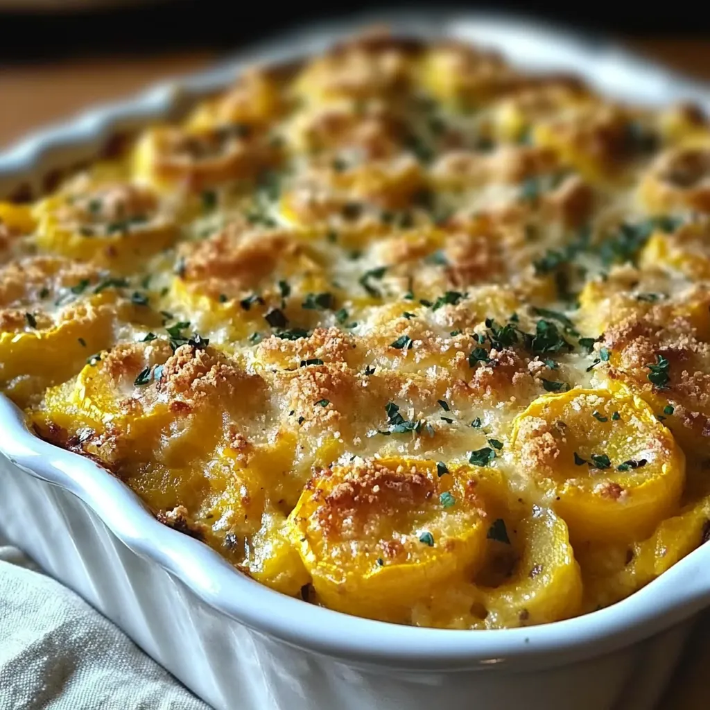 Yellow squash casserole
