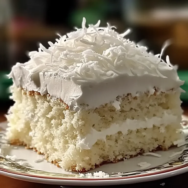 Creamy Coconut Cake