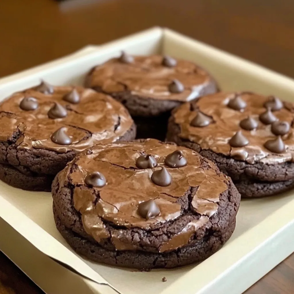 Cookies from brownie mix