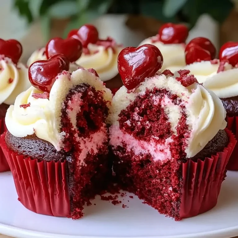 Red Velvet Crush Cupcakes