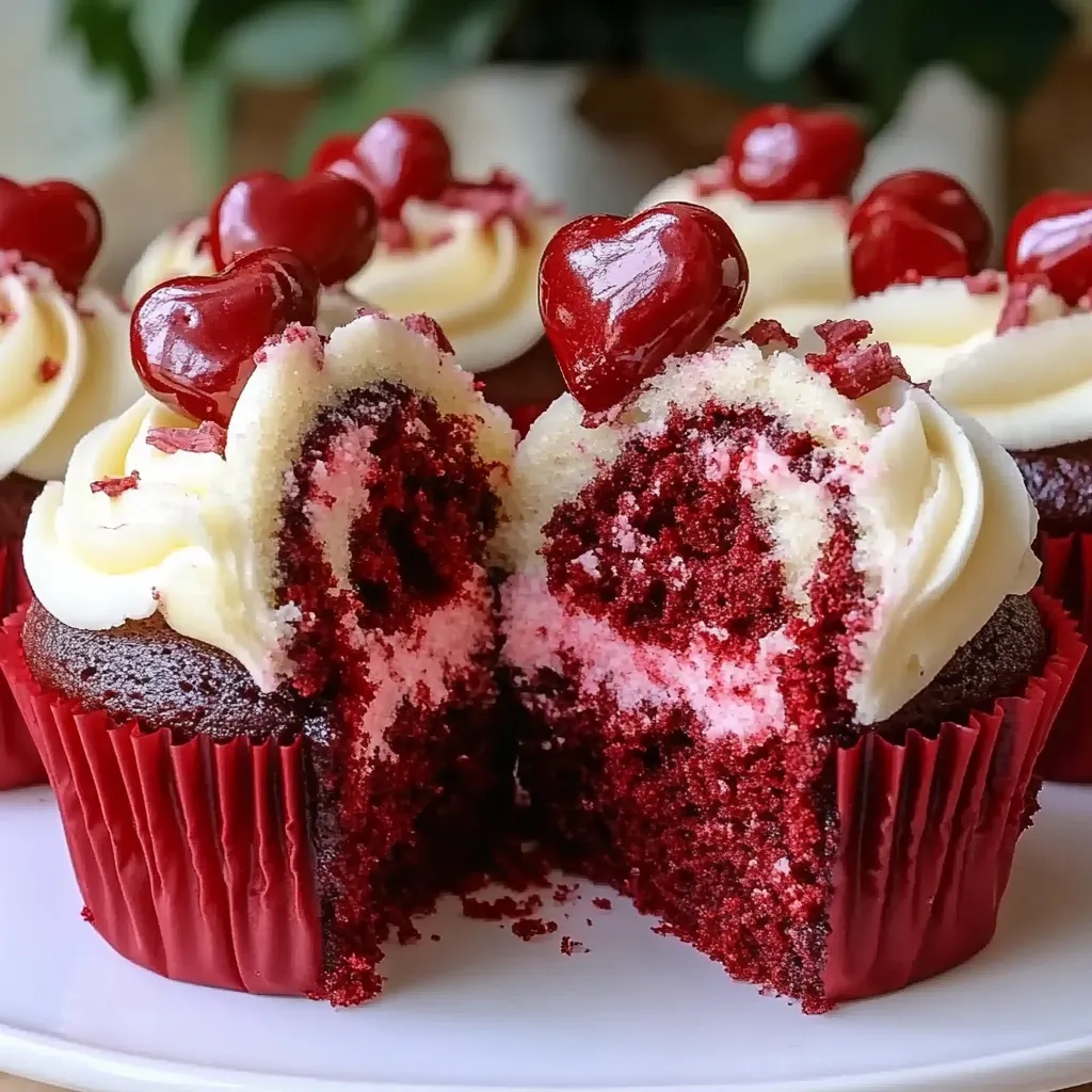 Red Velvet Crush Cupcakes