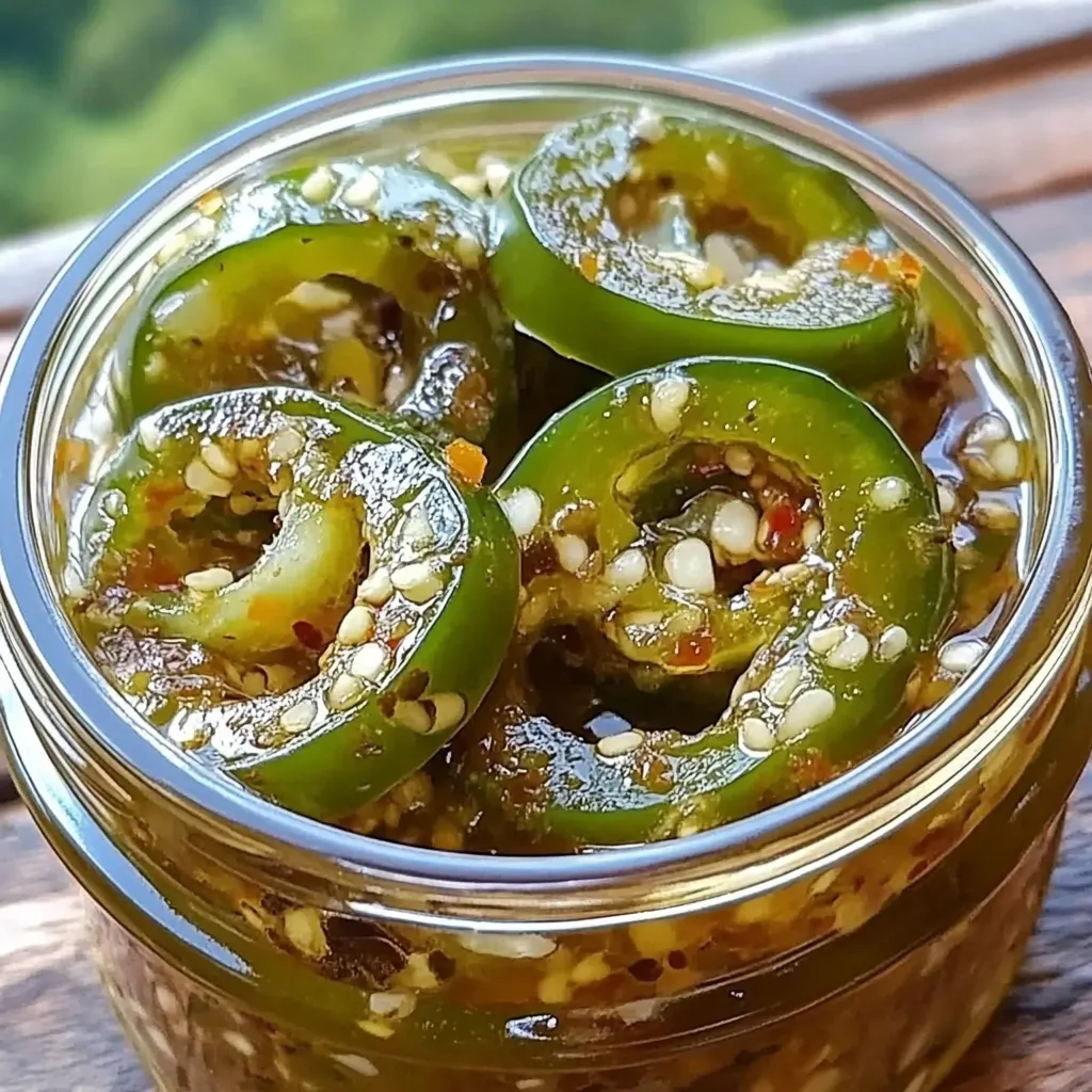 Spicy bread and butter pickles