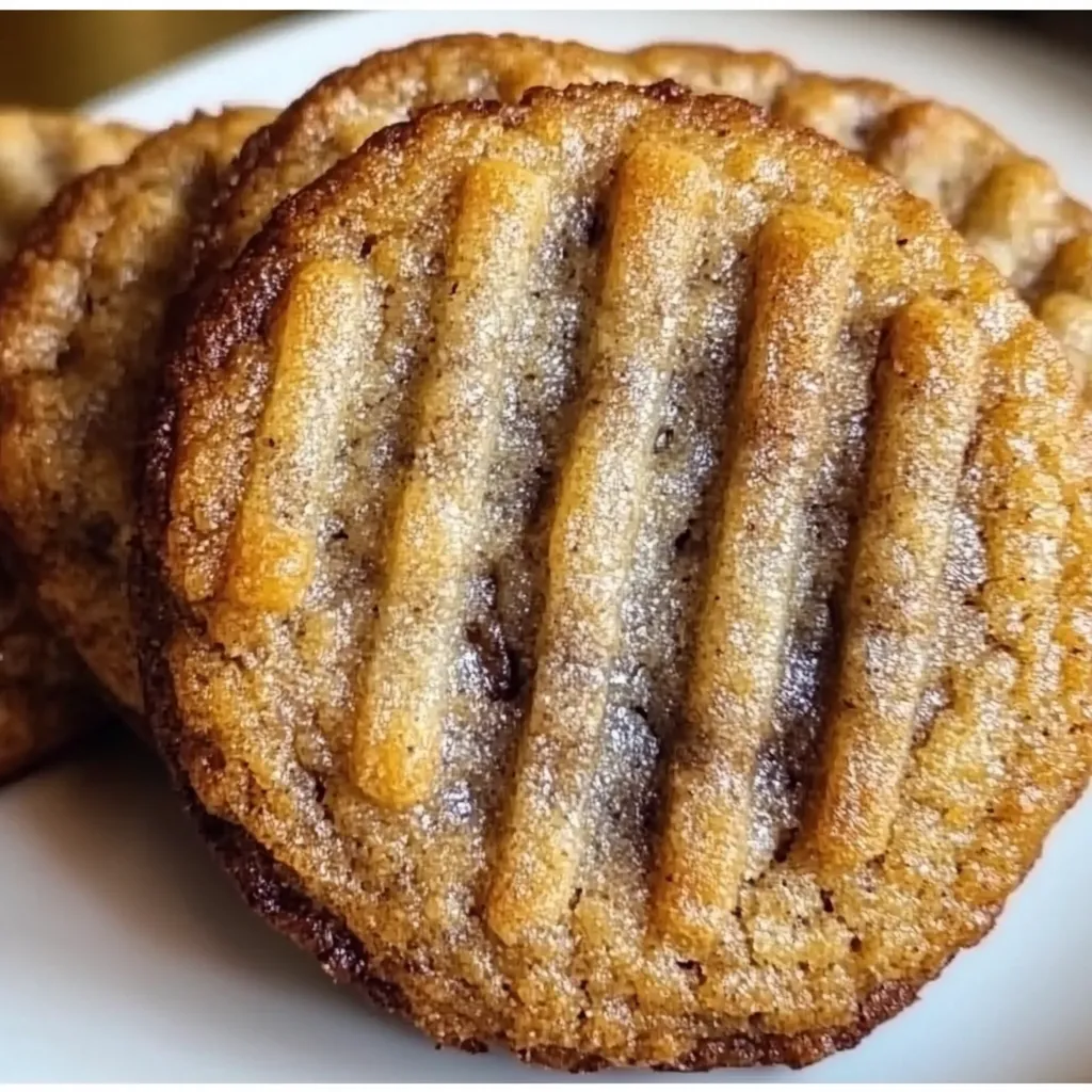 Ripe banana cookies