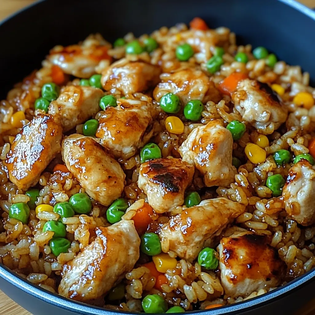 Bang Bang Chicken Fried Rice