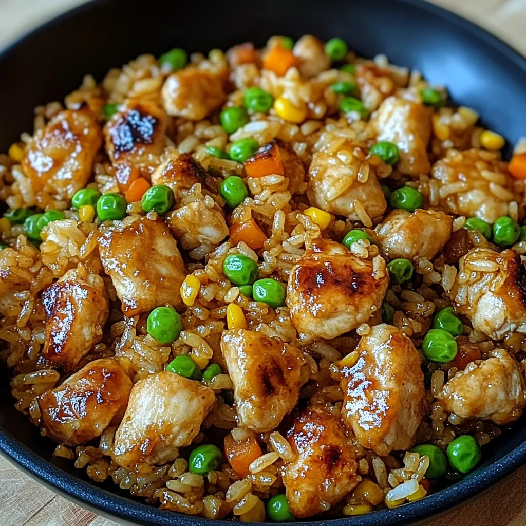 Bang Bang Chicken Fried Rice