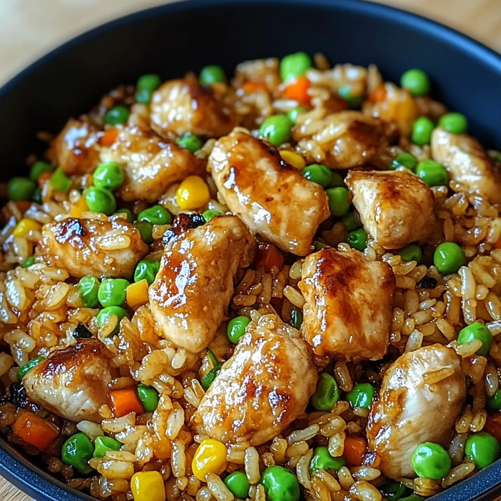 Bang Bang Chicken Fried Rice
