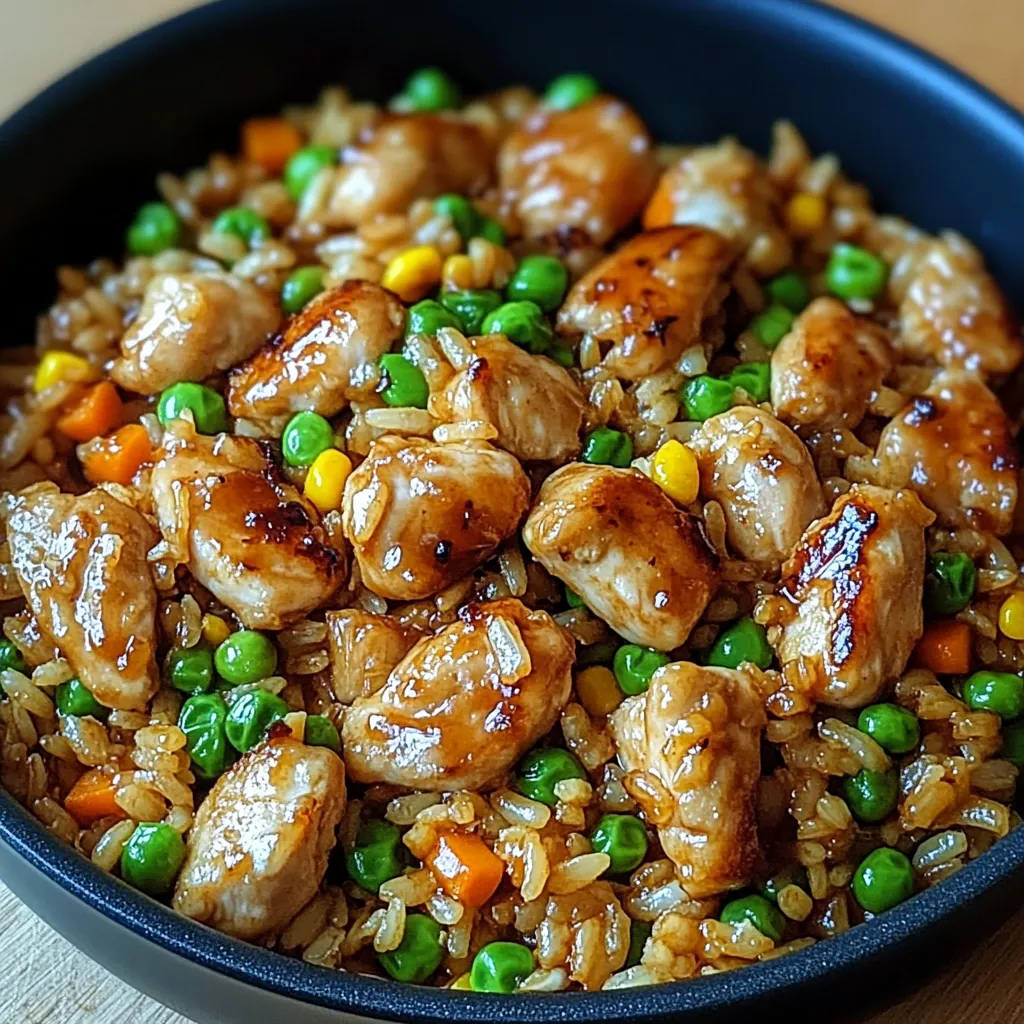 Bang Bang Chicken Fried Rice