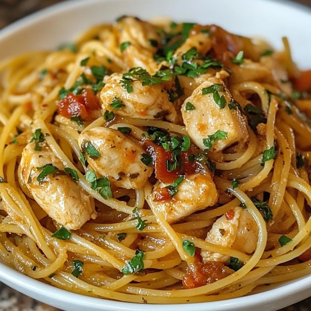 Monterey Chicken Spaghetti