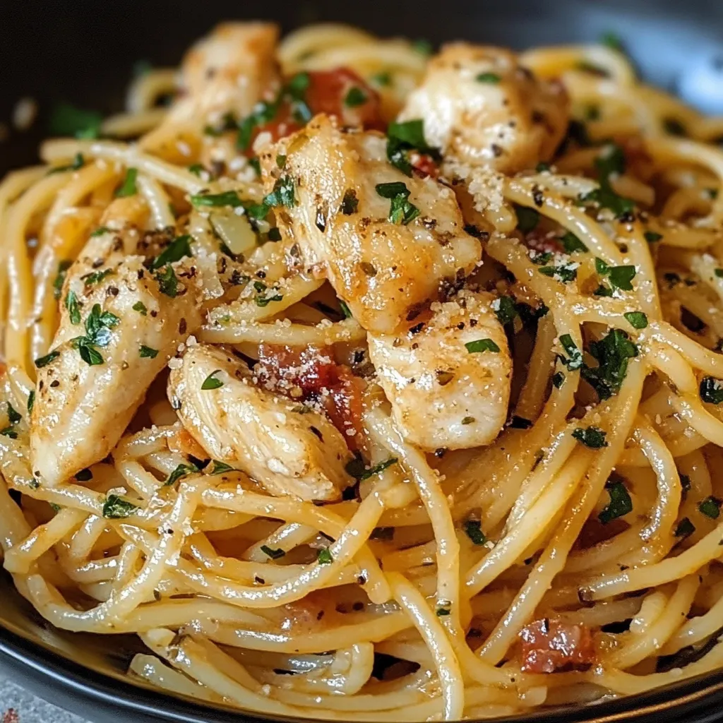 Monterey Chicken Spaghetti