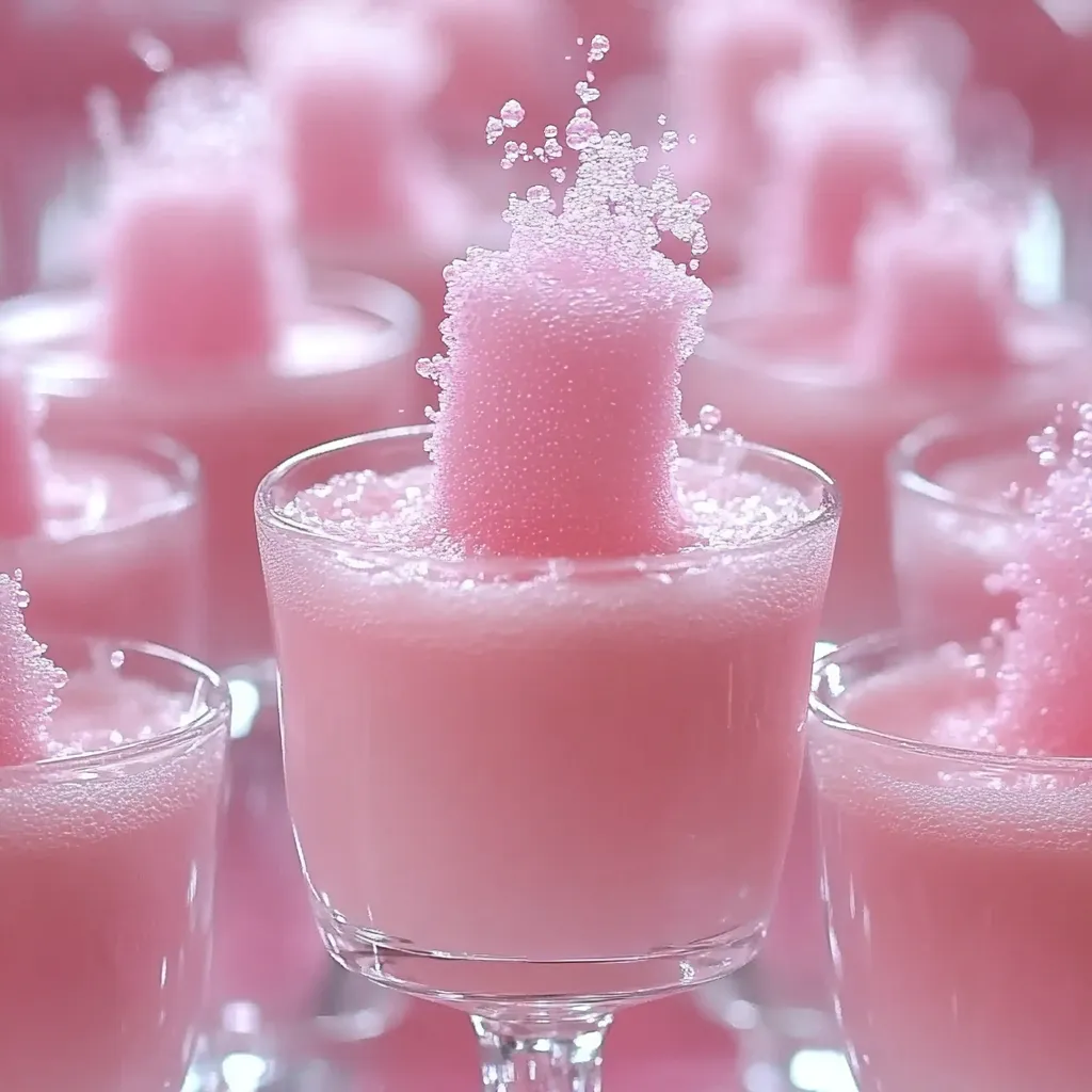 Pink Starburst Shot