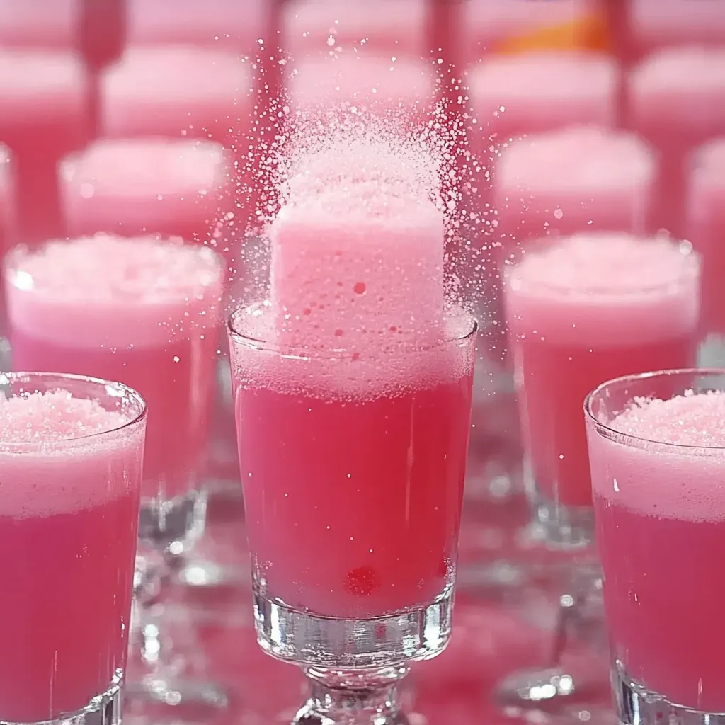 Pink Starburst Shot
